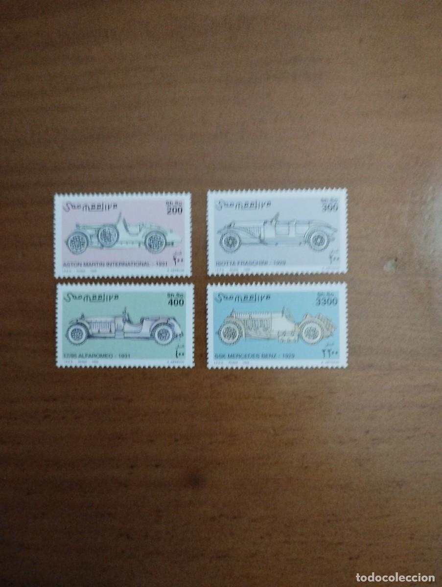 Sellos: 22.07/ SOMALIA.1999. COCHES CL&Aacute;SICOS. SER&Iacute;A COMPLETA EN NUEVO