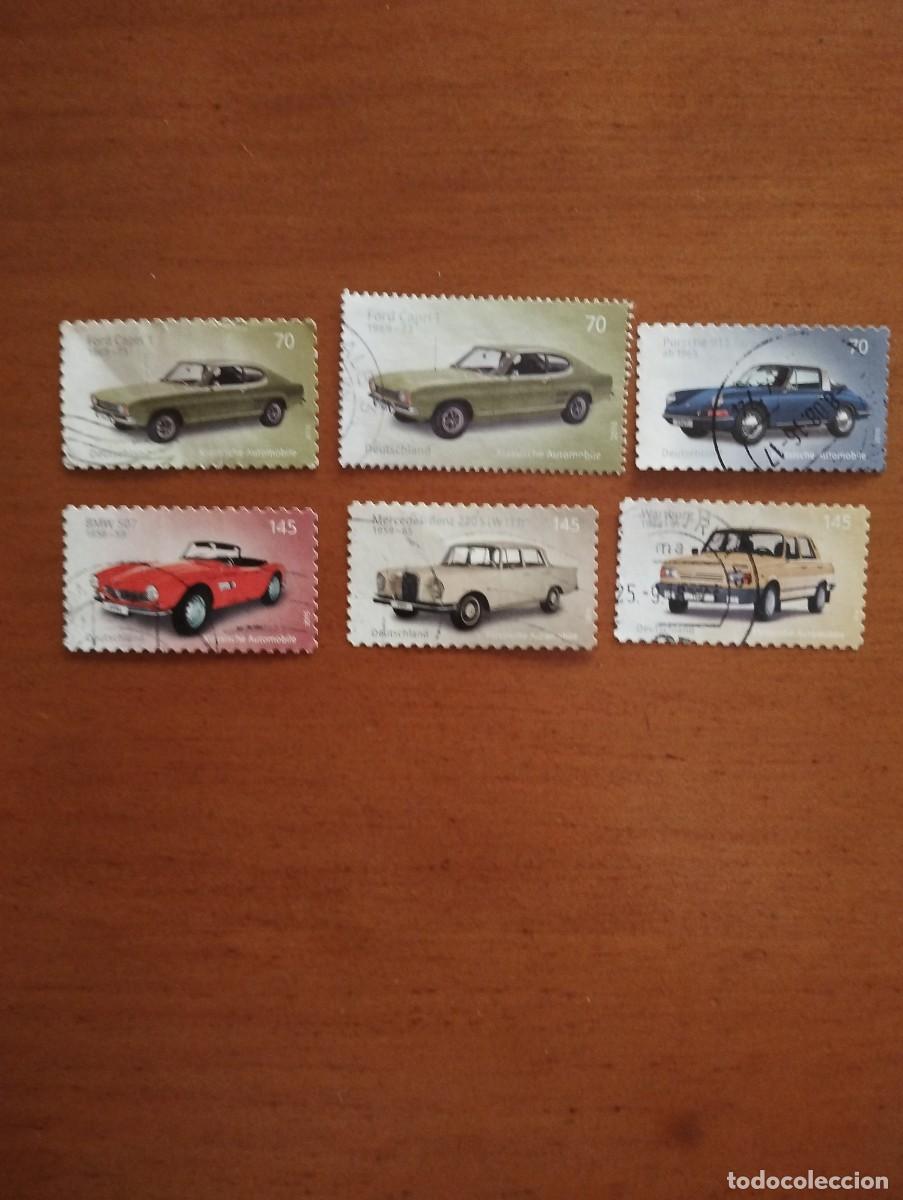 Sellos: 22.07/ ALEMANIA.2015,2016,2018. COCHES CL&Aacute;SICOS. SELLOS EN USADO