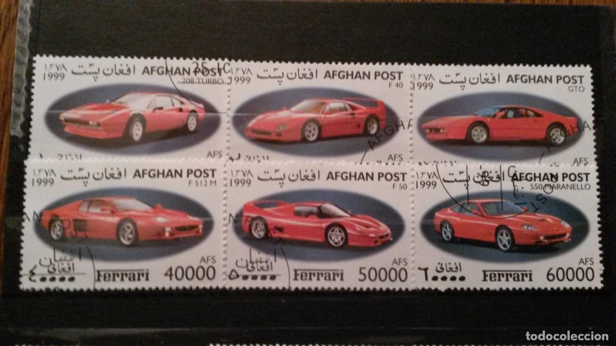 Sellos: VOITURES DE LEGENDE - FERRARI - Foto 1