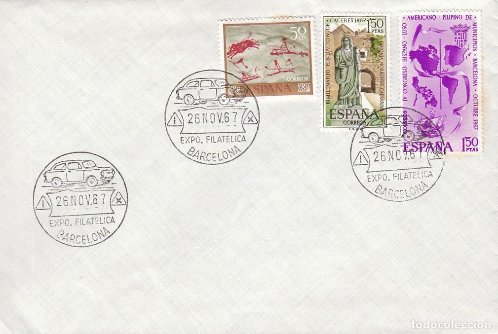 Sellos: A&Ntilde;O 1967, EXPOSICION FILATELICA DEL GRUPO DE EMPRESAS SEAT
