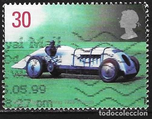 Sellos: Gran Breta&ntilde;a 1998 - Mi 1769 - YT 2058 - Coche &rdquo;Babs &rdquo; de John G. Parry Thomas