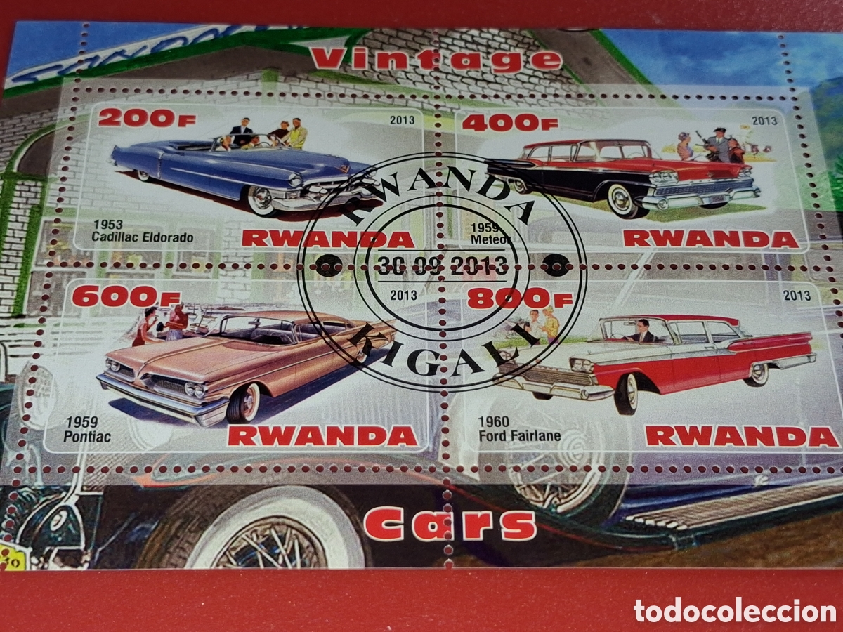 Sellos: HB Malawi mtdo 2013. Coches cl&aacute;sicos, epoca. Autom&oacute;viles. Veh&iacute;culos.