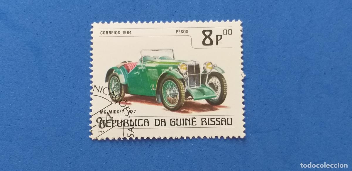 Briefmarken: SELLO Sellos de Guinea Bissau. A&ntilde;o 1984. Coche antiguo. Tem&aacute;tica: autom&oacute;vil.