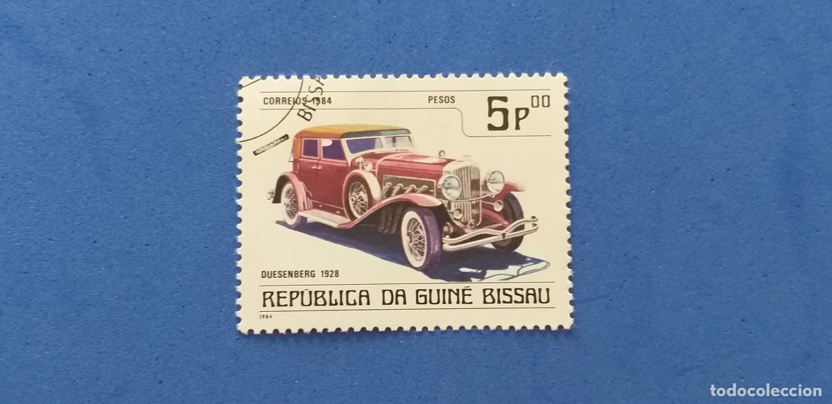 Sellos: SELLO Sellos de Guinea Bissau. A&ntilde;o 1984. Coche antiguo. Tem&aacute;tica: autom&oacute;vil.