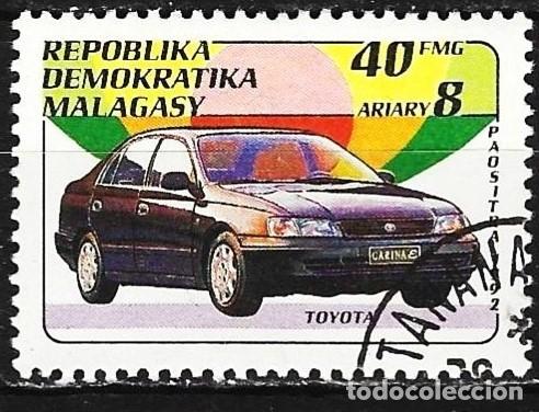 Sellos: Madagascar 1993 - Mi 1405 - YT 1138 - Coche Toyota Carina E
