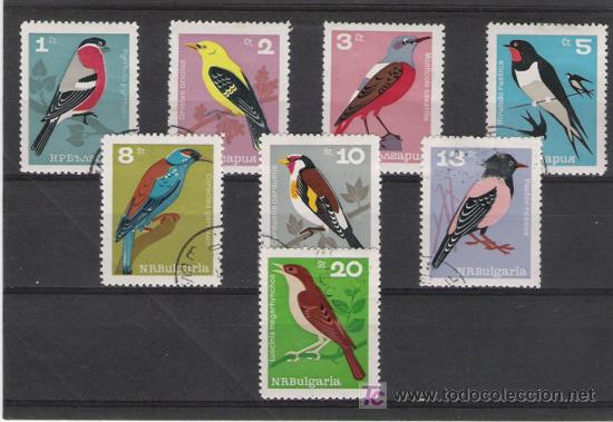 Sellos: TEMA PAJAROS BONITA SERIE - Foto 1