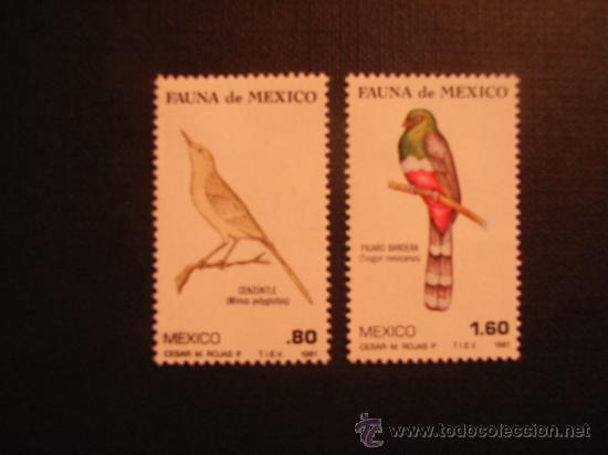 Sellos: SERIE DE MEXICO N&ordm; YVERT 932/3***. - Foto 1