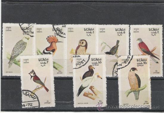 Sellos: SERIE DEL TEMA PAJAROS DEL EMIRATO DE OMAN - Foto 1