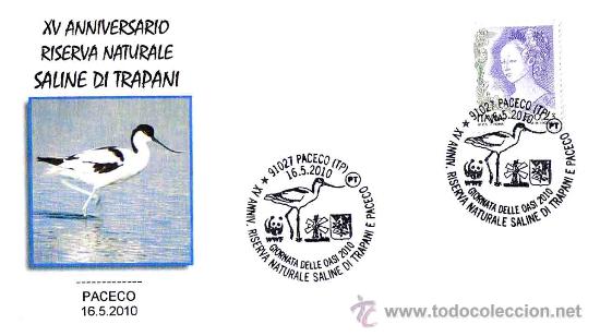 Sellos: AVOCETA - Recurvirostra avosetta - Paceo 2010 - Foto 1