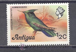 Sellos: ANTIGUA - AVES- NUEVO - Foto 1