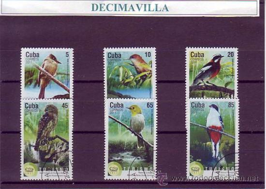 Sellos: FAUNA, CUBA, AVES, 2011, L302 - Foto 1