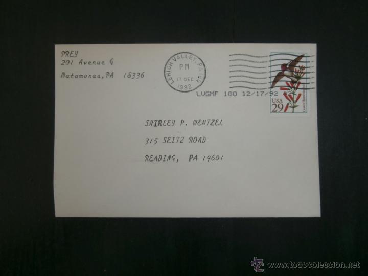 Sellos: circulado pajaros 1992 usa - Foto 1