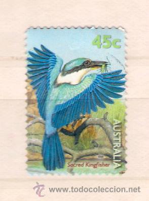 Sellos: p&aacute;jaros de australia. a&ntilde;o 1999 - Foto 1
