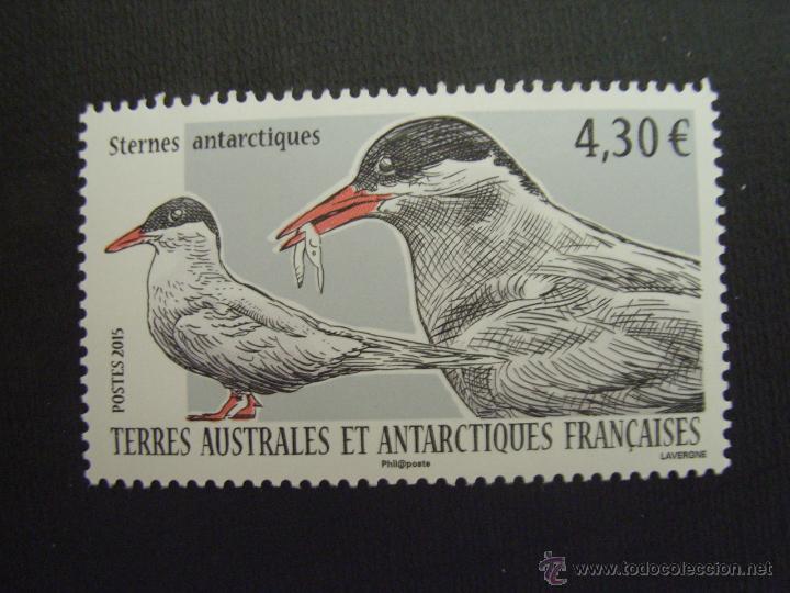 Sellos: TIERRAS AUSTRALES FRANCESAS, A&Ntilde;O 2015. AVE. - Foto 1