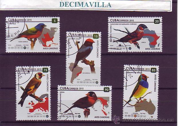 Fauna Cuba Aves Canoras 2015 L330 Buy Bird Stamps At Todocoleccion 51169256