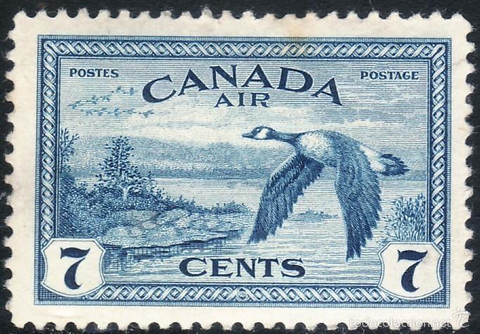 Sellos: SELLOS AVES CANADA 1946 A-11 - Foto 1