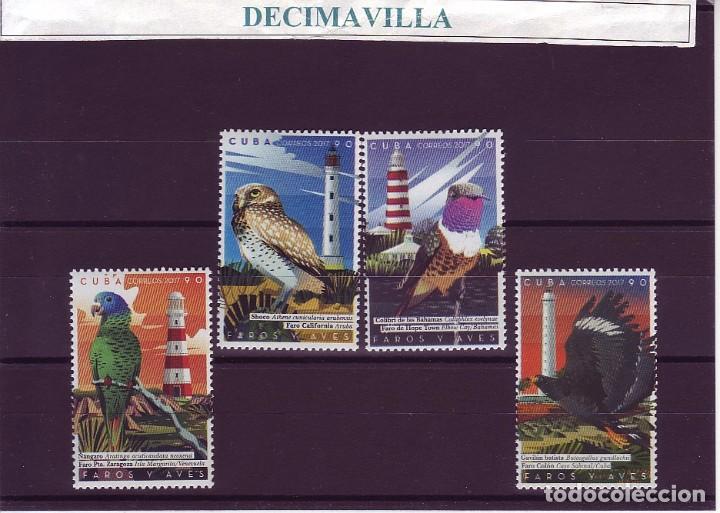 Sellos: CUBA, AVES Y FAROS, 2017, FAAV284 - Foto 1