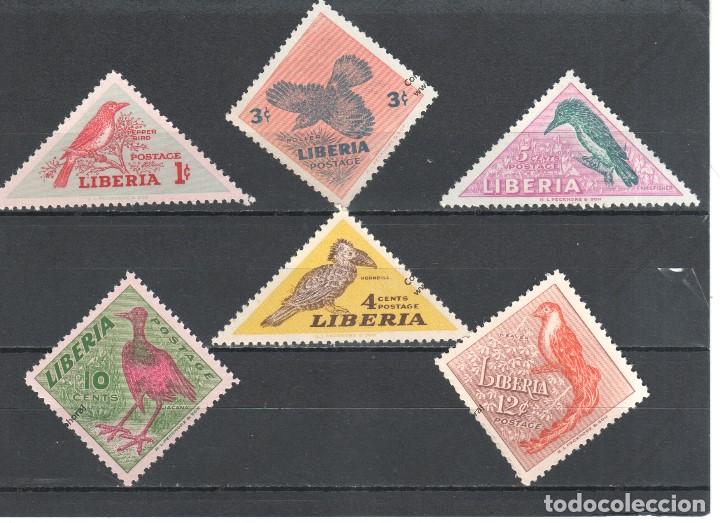Sellos: Liberia n&ordm; 318 al 323(**) - Foto 1