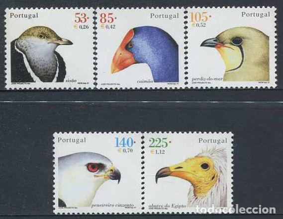 Sellos: PORTUGAL - AVES (2001) ** - Foto 1