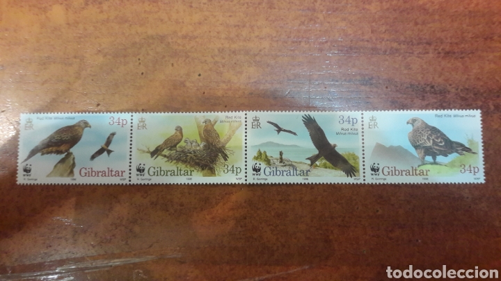 Sellos: Sellos aves 1996 Gibraltar - Foto 1