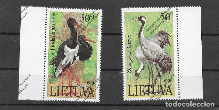 Sellos: LIETUVA N&ordm; 420 AL 421 (**) - Foto 1