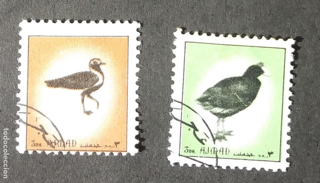 Sellos: 1972 Ajman (E.A.U.) Aves - Foto 1