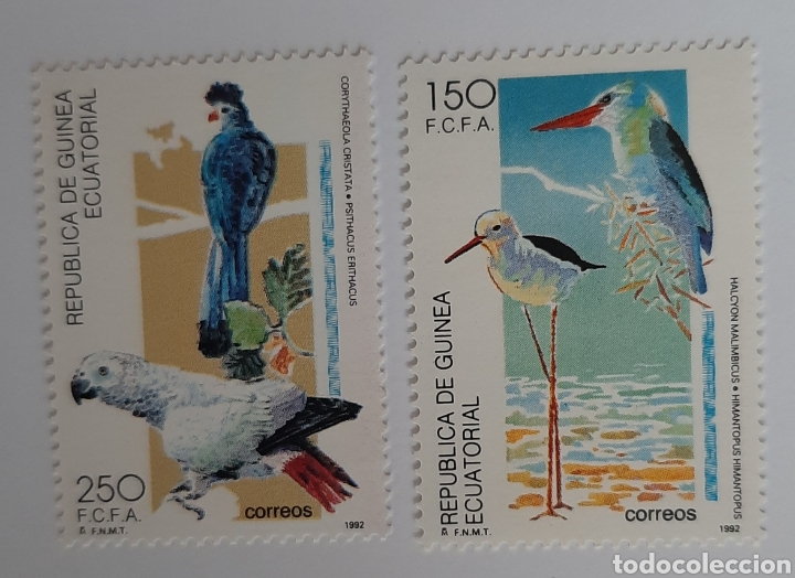 Sellos: Aves. Guinea Ecuatorial 1992. MNH** - Foto 1