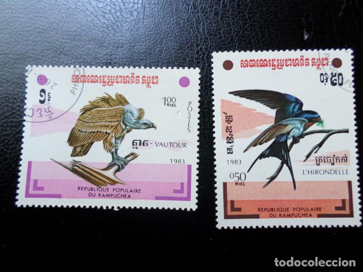 Sellos: *kampuchea, 1983, aves - Foto 1