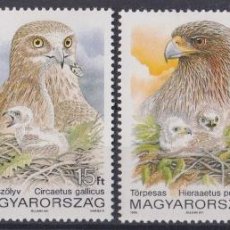 Sellos: F-EX26855 HUNGARY MNH 1992 BIRD OISEAUX VÖGEL AVES PAJAROS.. Lote 313250473