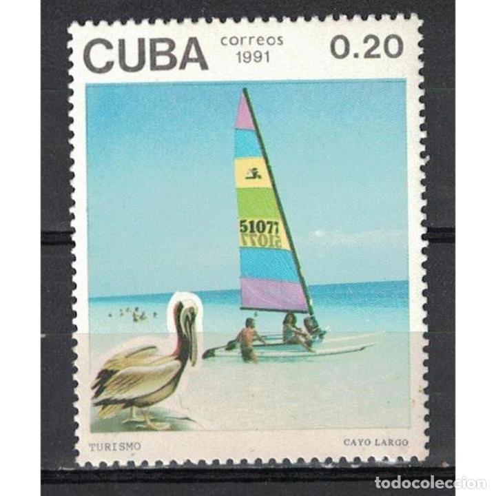 ⚡ DISCOUNT CUBA 1991 TOURISM MNH - BOATS, PELICANS (Sellos - Temáticas - Aves)