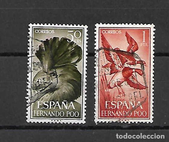 Sellos: aves de Fernando Poo. - Foto 1