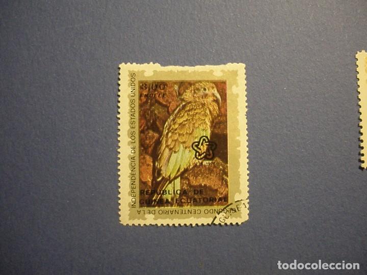 Sellos: GUINEA ECUATORIAL - AVES - LORO. - Foto 1