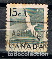 Sellos: CANADA N&ordm; 275, Alcatraz com&uacute;n, USADO - Foto 1