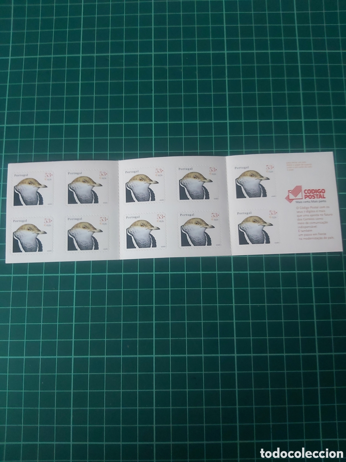 Stamps: Portugal carnets Fauna aves pájaros yvert nuevos