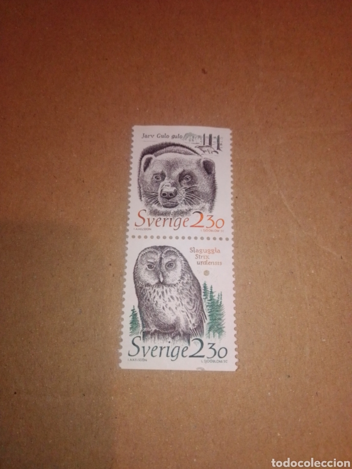 Sellos: Fauna Suecia - Foto 1