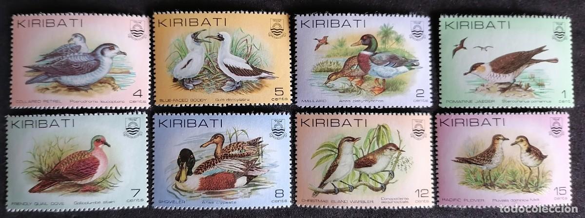 Sellos: KIRIBATI 1982 - P&Aacute;JAROS . - Foto 1