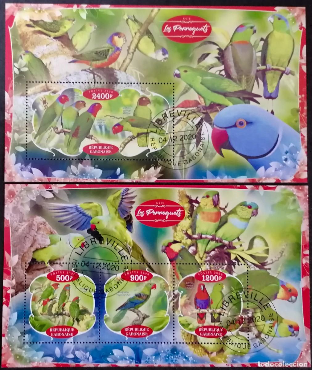 Sellos: GAB&Oacute;N 2020 - HB LOROS . - Foto 1