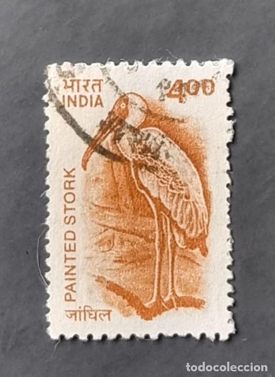 Sellos: SELLO USADO INDIA 2001 AVES - Foto 1