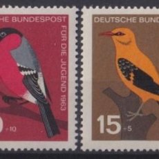 Sellos: F-EX47534 GERMANY MNH 1963 WILDLIFE PRESERVATION BIRD AVES.