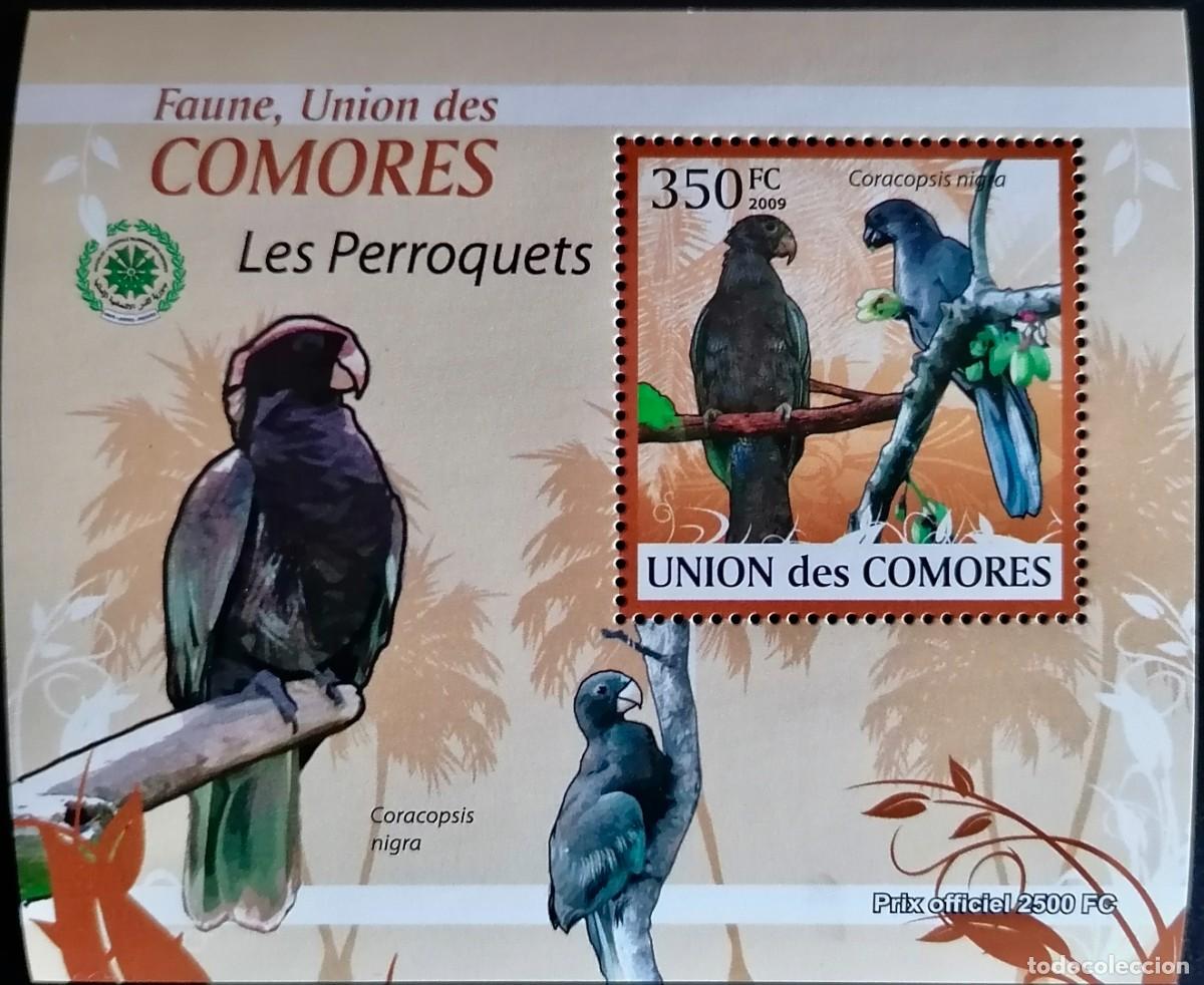 Sellos: COMORAS 2009 - HB LOROS . - Foto 1