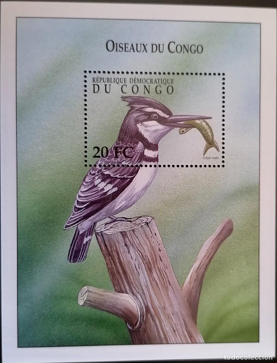 Sellos: CONGO 2000 - HB AVES AFRICANAS . - Foto 1