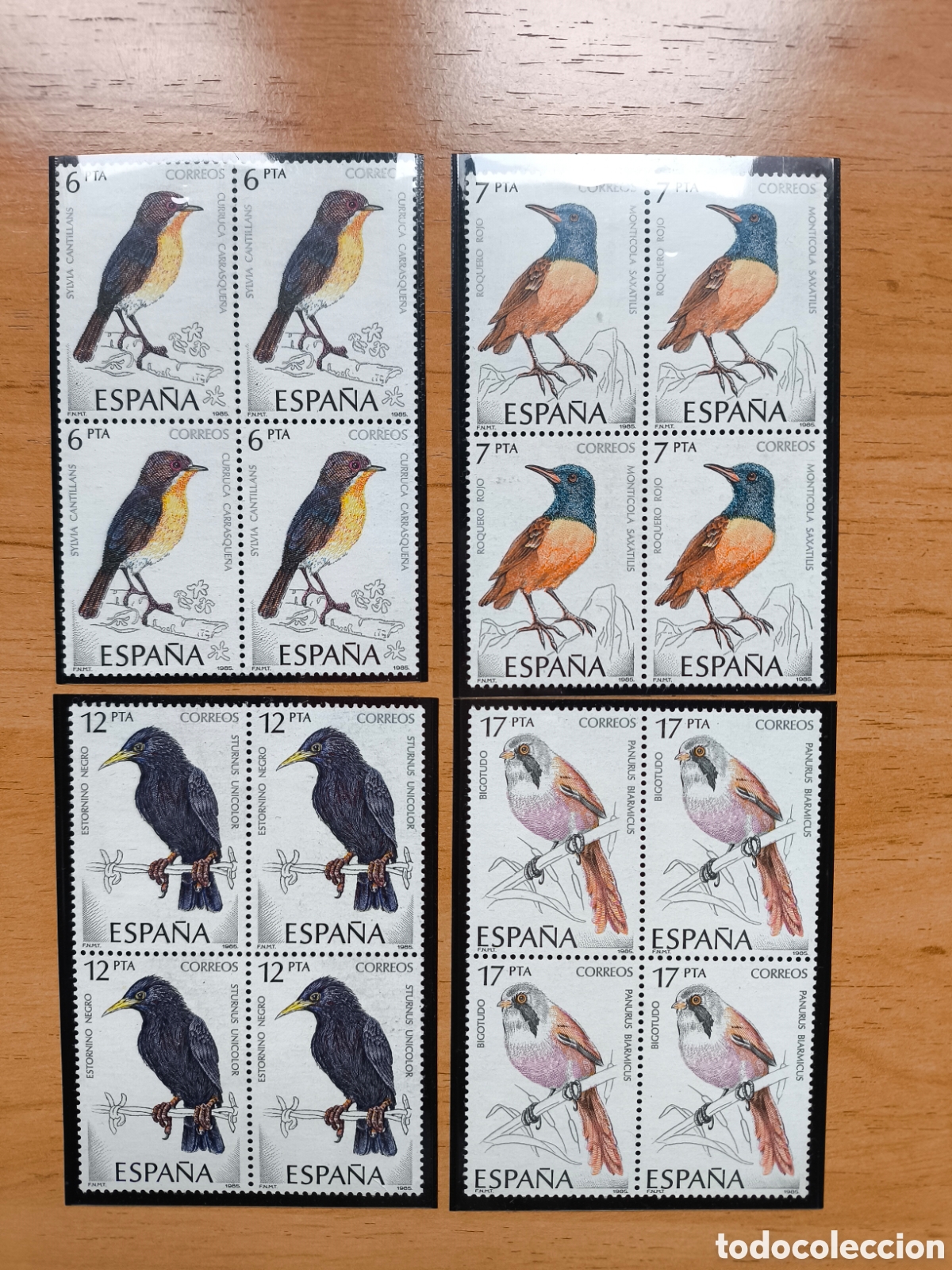 Sellos: Bonito bloque pajaritos 1985 - Foto 1