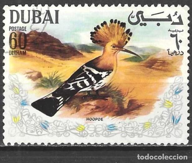 Sellos: Dub&aacute;i 1968 - Mi 329 - YT 100A-C - Ave : Huppe