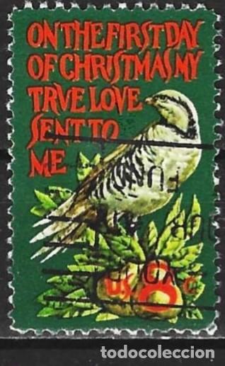 Sellos: Estados Unidos 1971 - Mi 1056 - YT 943 - Ave : Perdiz chukar