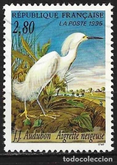 Sellos: Francia 1995 - Mi 3072 - YT 2929 - Ave : Garza