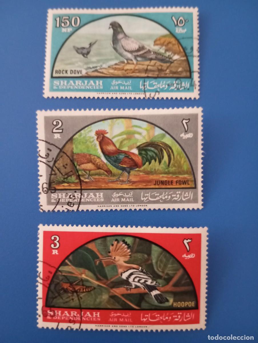 Sellos: AVES, SELLOS DE SHARJAH