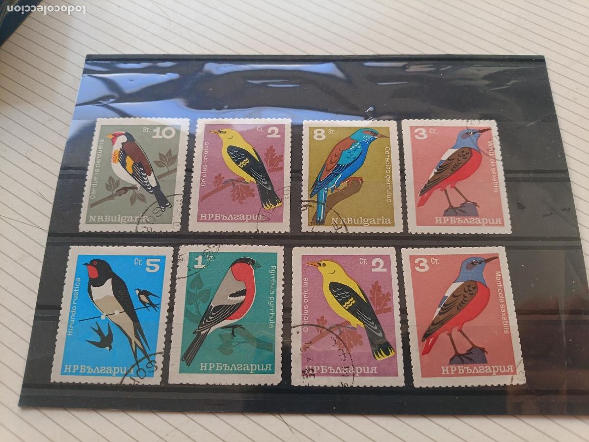 Sellos: Aves. Lote de sellos. Bulgaria