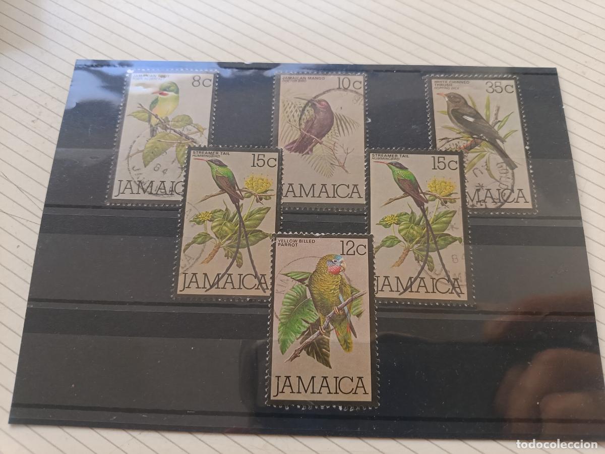Sellos: Aves. Lote de sellos. Jamaica