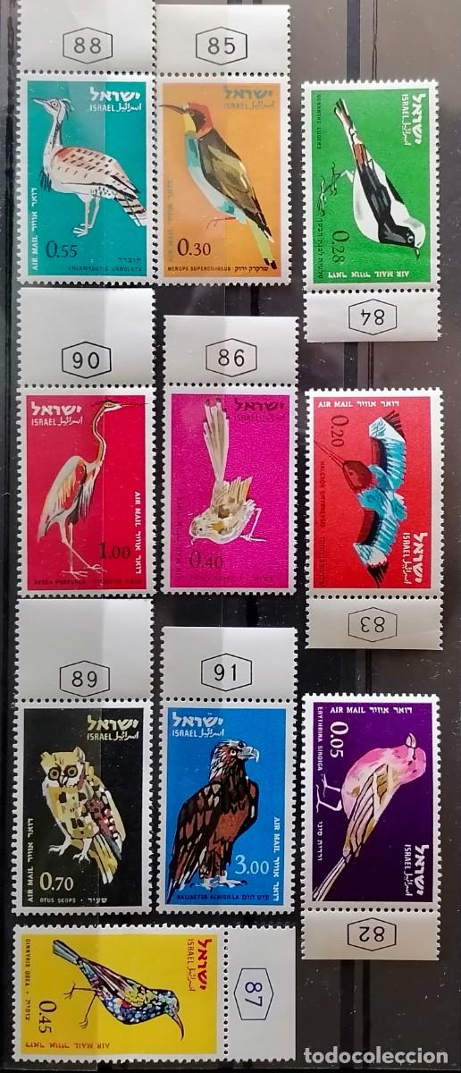 Sellos: ISRAEL 1963 - P&Aacute;JAROS .