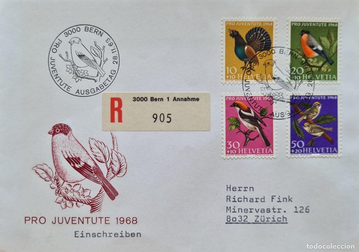 Briefmarken: Sobre pro-juventud, Suiza 1968